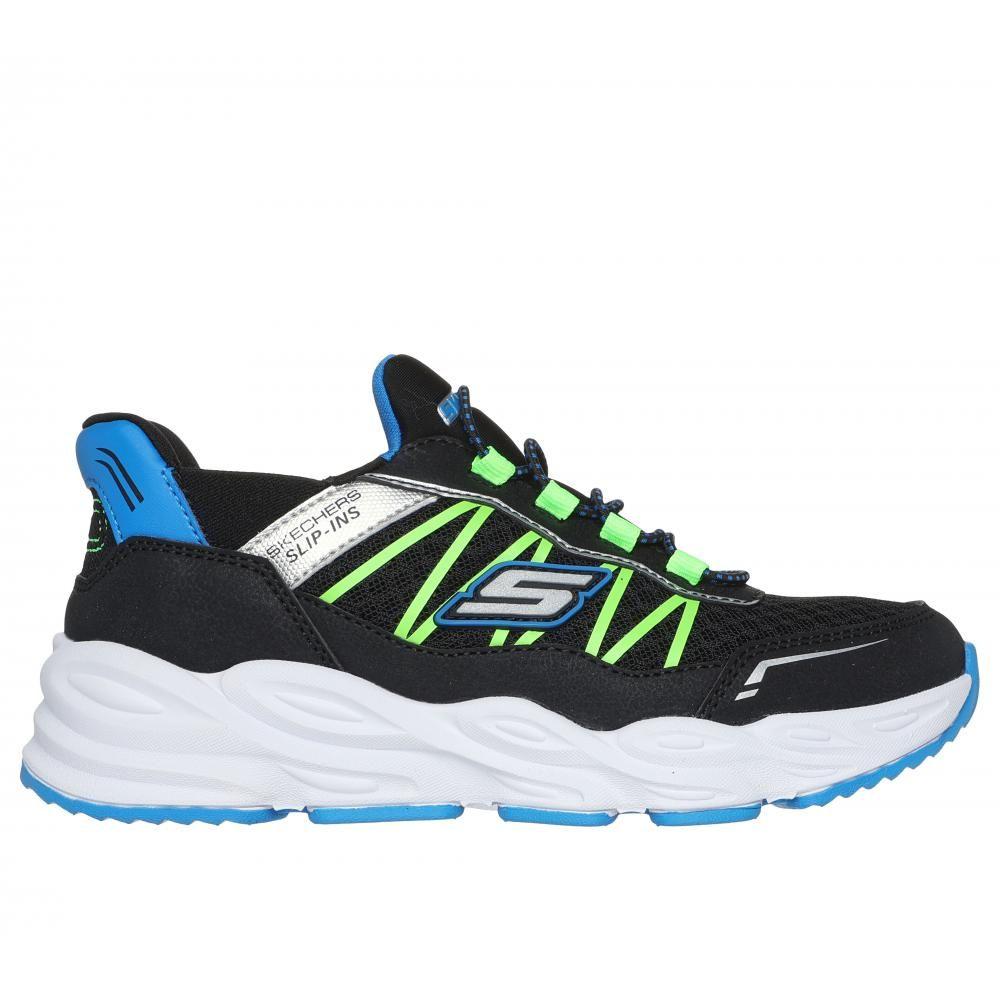 Zapatilla Niño Skechers Slip-ins: Turbo Tread Negro-0