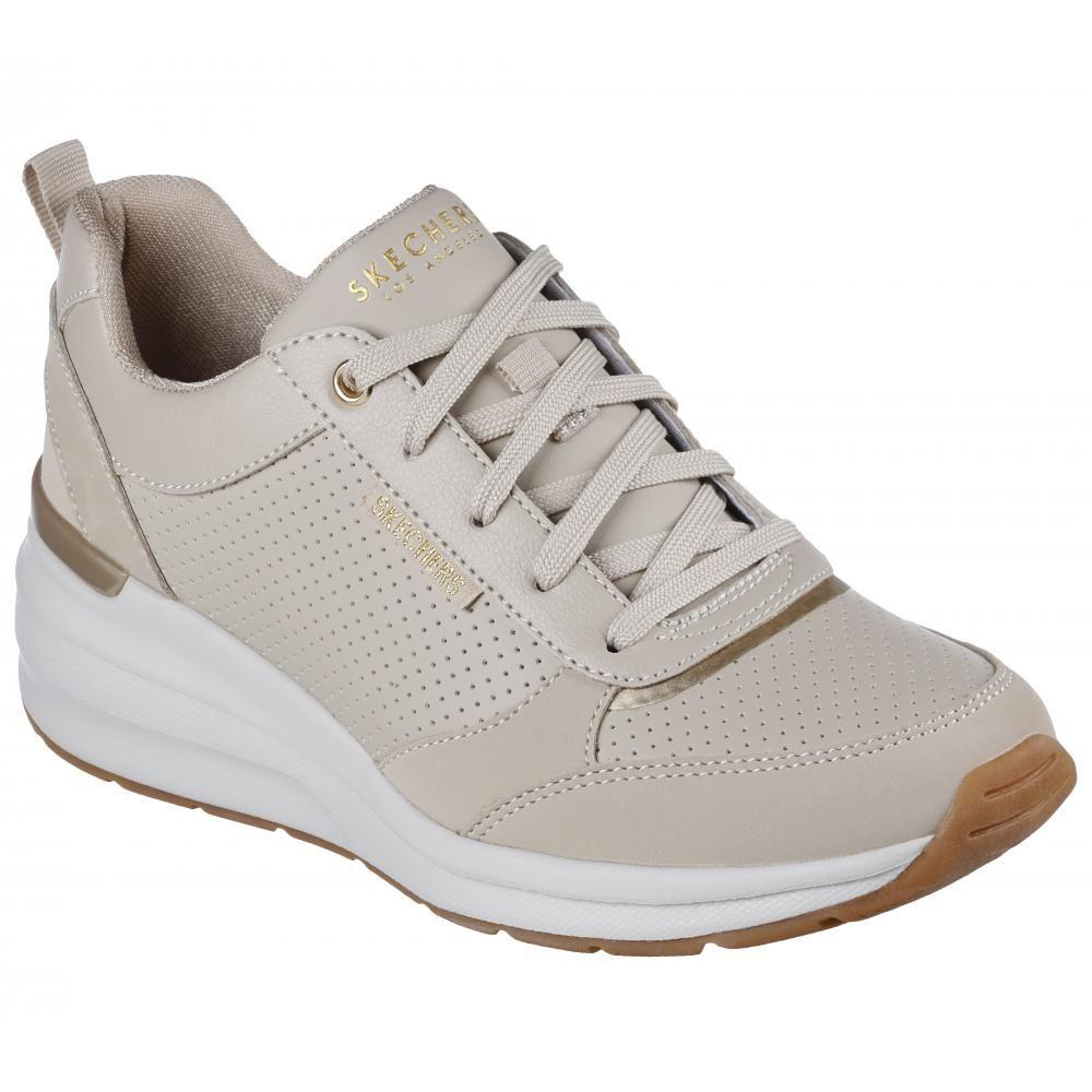 Zapatilla Mujer Billion  Beige Skechers-4