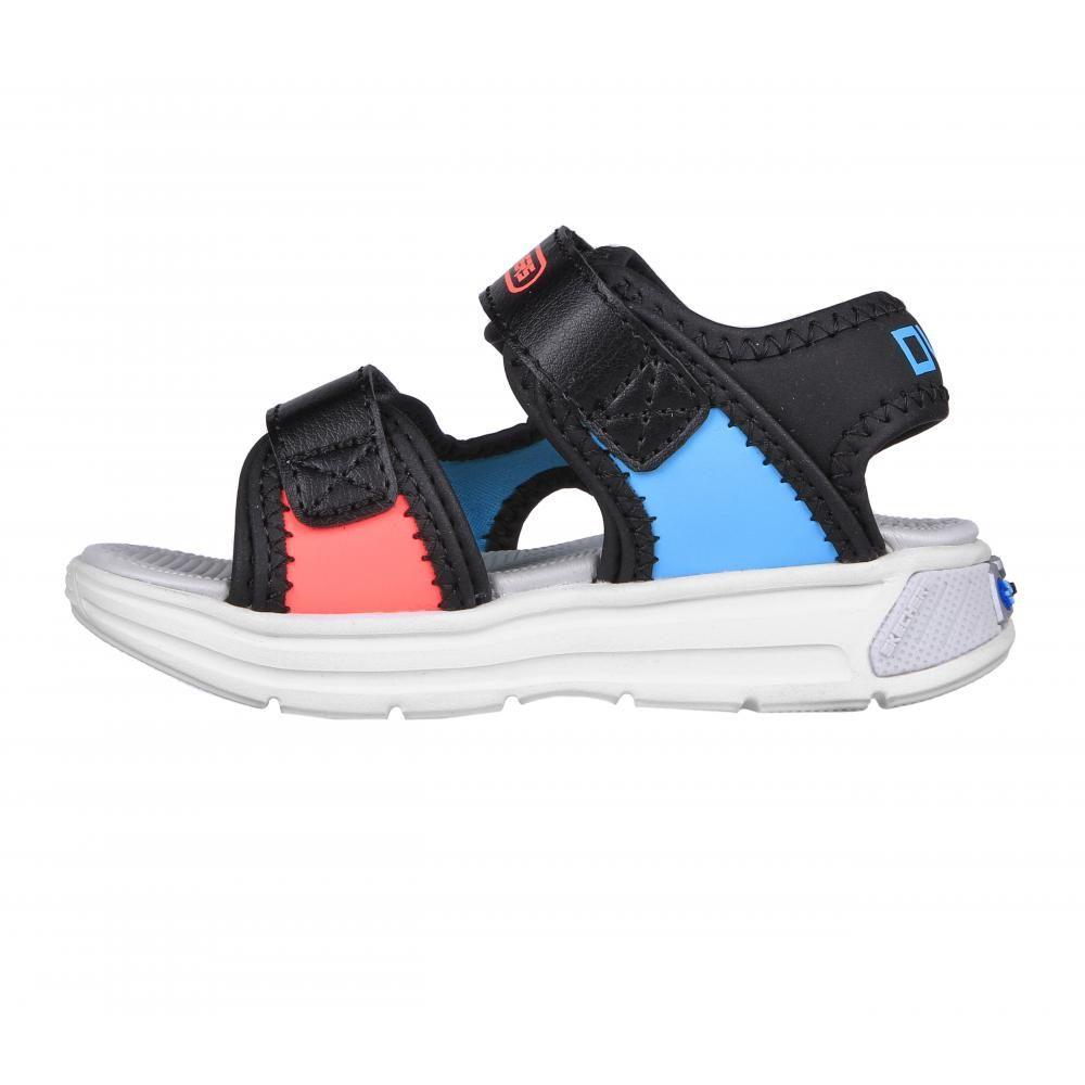Sandalia Niño Power Splash Negro Skechers-3