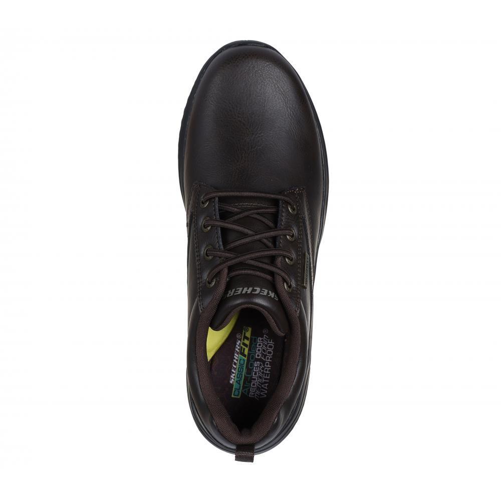 Zapato Hombre Delson 3.0 Glavine Café Skechers-1