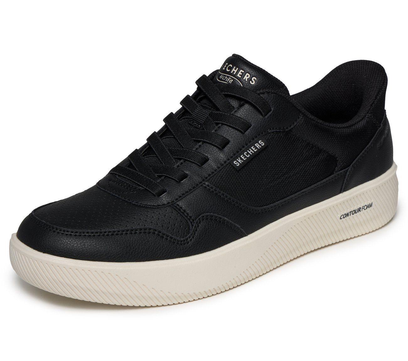 Zapatillas Hombre Slip-ins Court BKomfortabel Negro Skechers-4