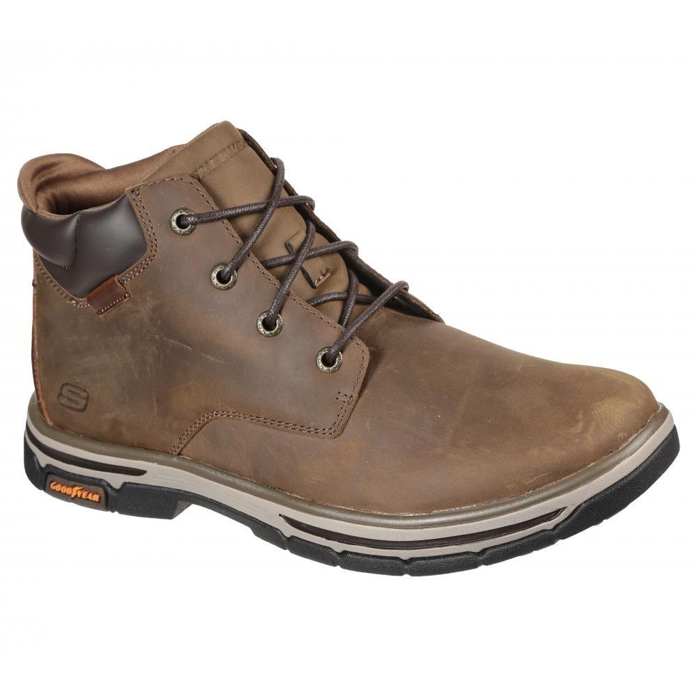 Botín Hombre Segment 2.0 Brogden Cafe Skechers-4