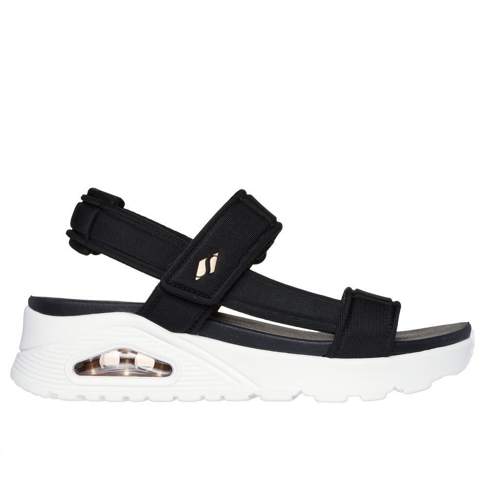 Sandalia Mujer Uno Summer Stand2 Negro Skechers-0