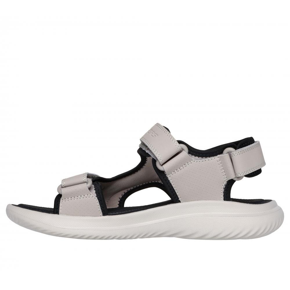 Sandalia Hombre Bounder 2.0 Sandal Thutton Gris Skechers-3