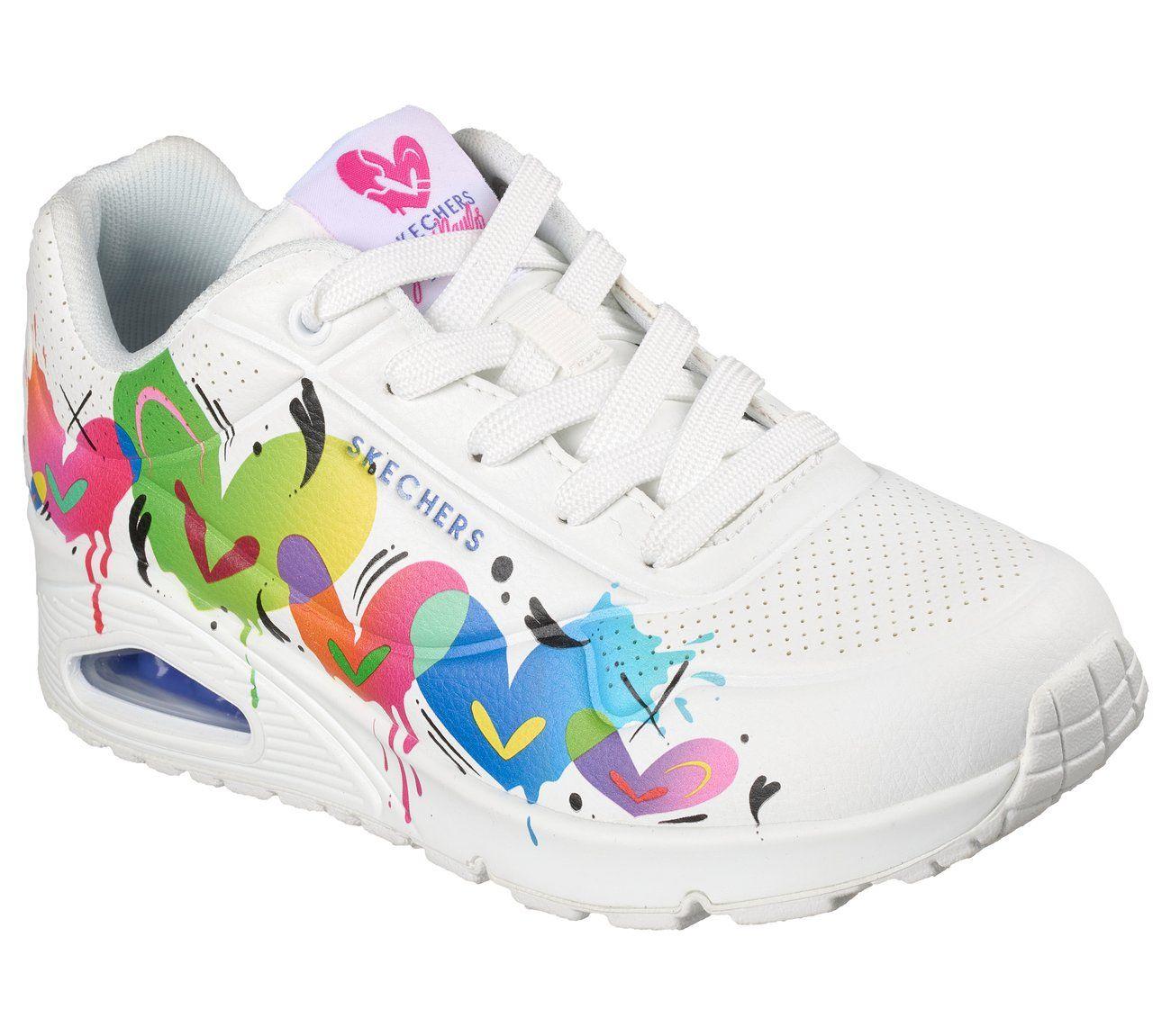 Zapatillas Mujer Uno Jason Naylor Blanco Skechers-3