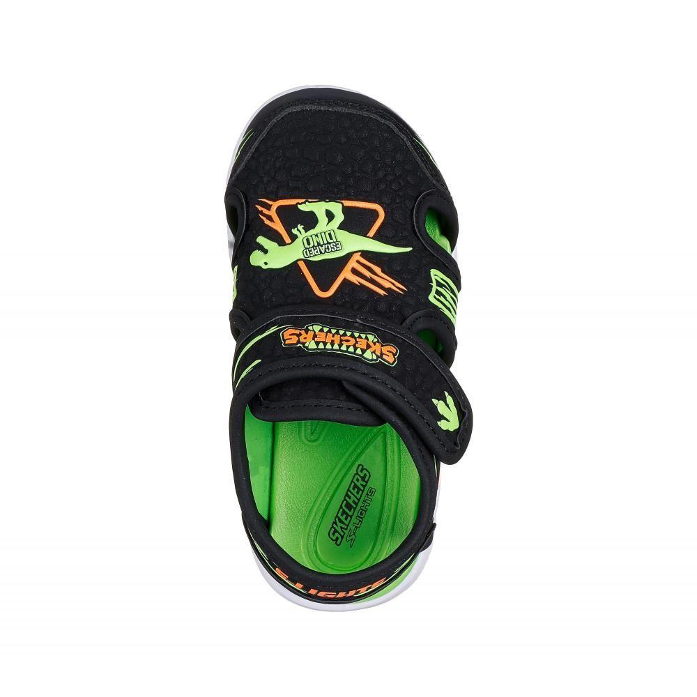 Sandalia Niño Hypno-Splash Hydro-Fun Negro Skechers-1