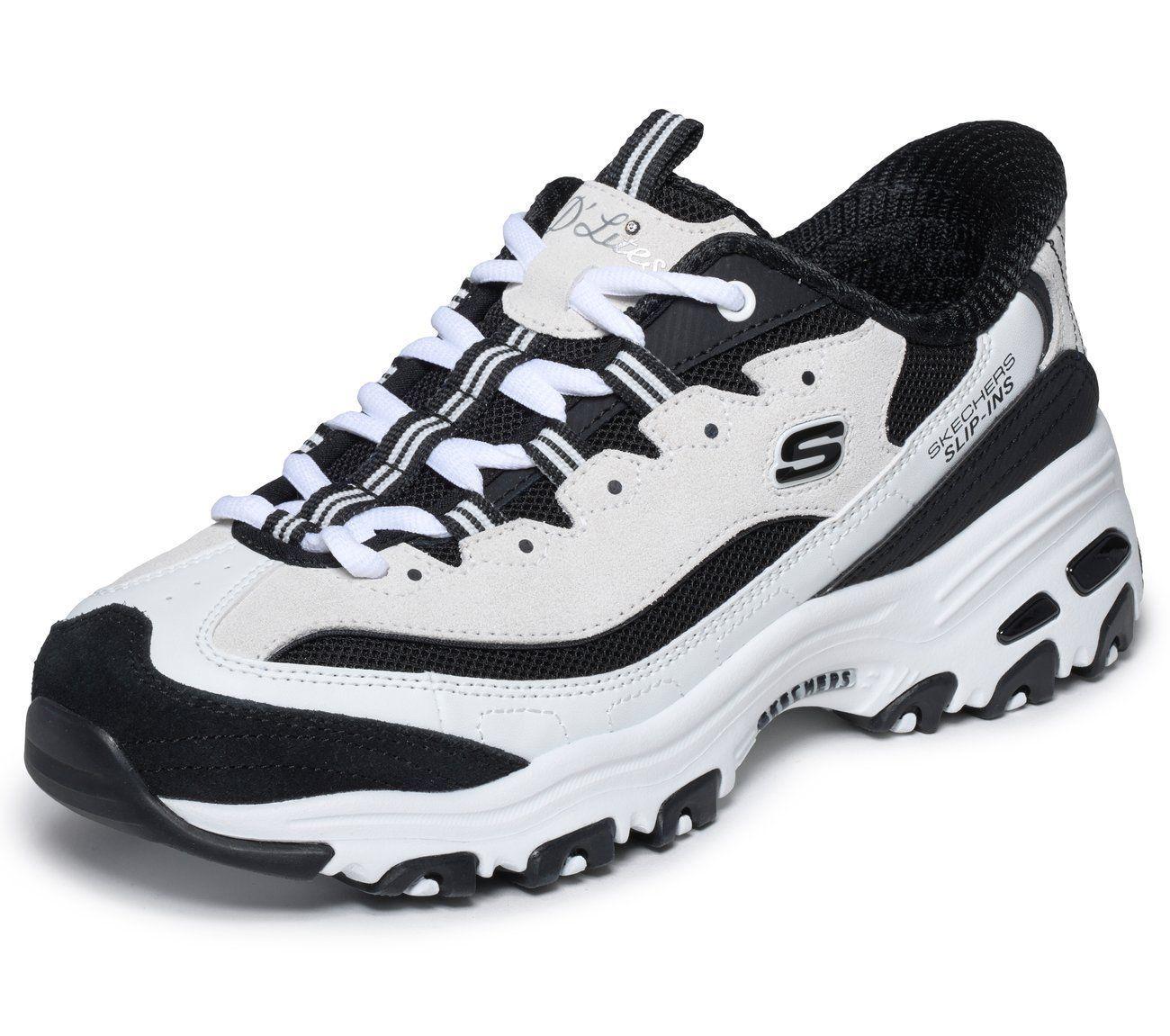 Zapatillas Mujer Skechers Slip-Ins D'lites Vintage Haze-4