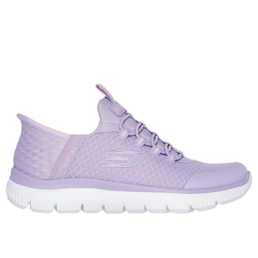 Zapatilla Niña Skechers Slip-ins: Summits Morado-0