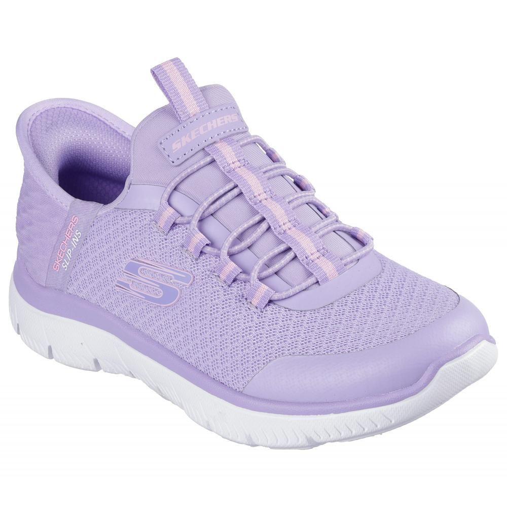 Zapatilla Niña Skechers Slip-ins: Summits Morado-4