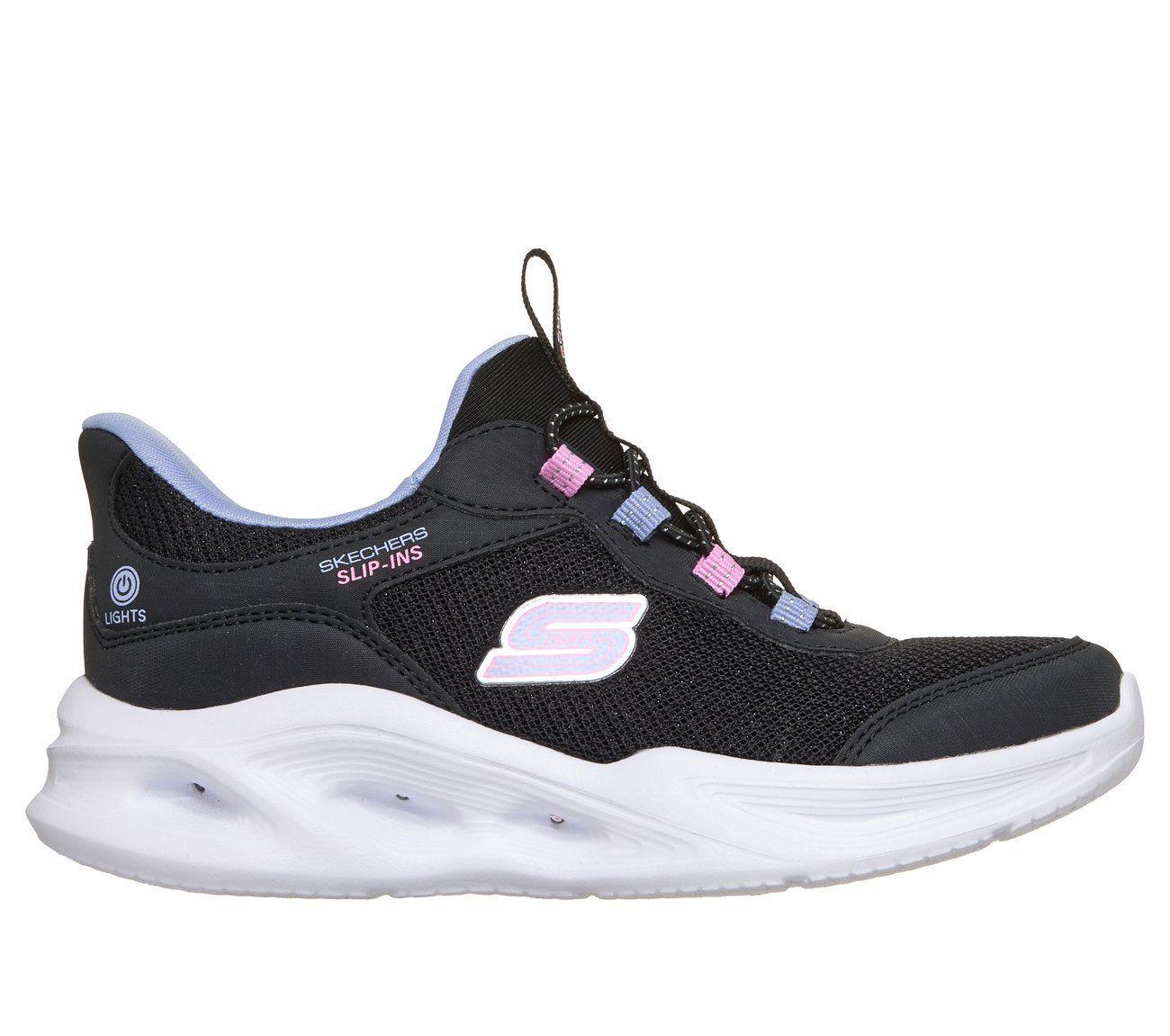 Zapatillas Niña Skechers Slip-Ins Sola Glow Neon Dash-0