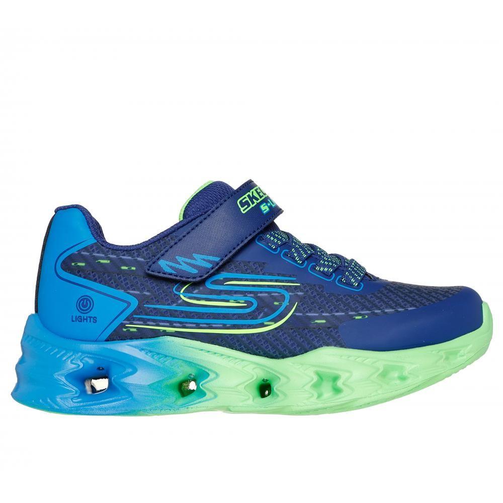 Zapatilla Niño Vortex 2.0 Quantroid Azul Skechers-0