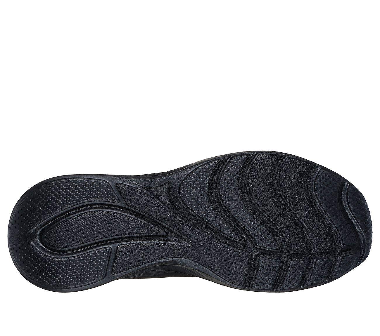Zapatillas Skechers Mujer Bobs Sport Squad Waves Negro-2