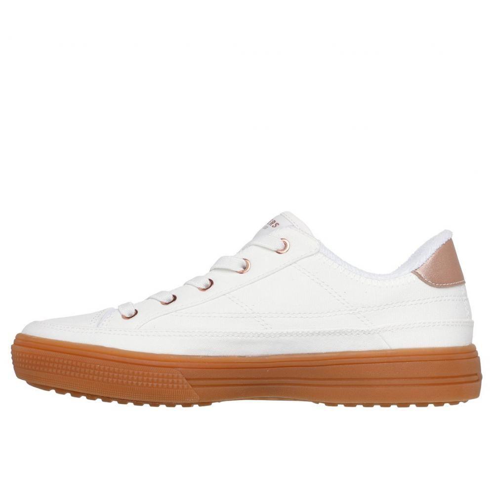 Zapatillas Mujer ArchFit Gallery PPalette Blanco Skechers-4