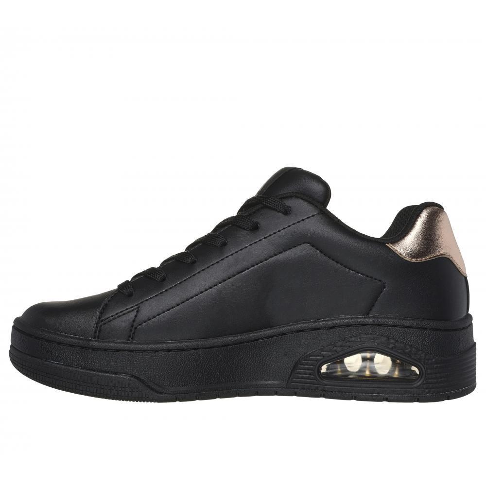 Zapatilla Mujer Uno Court Courted Air Negro Skechers-3