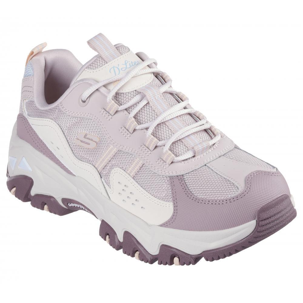 Zapatilla Mujer D'Lites Hiker Rosado Skechers-4