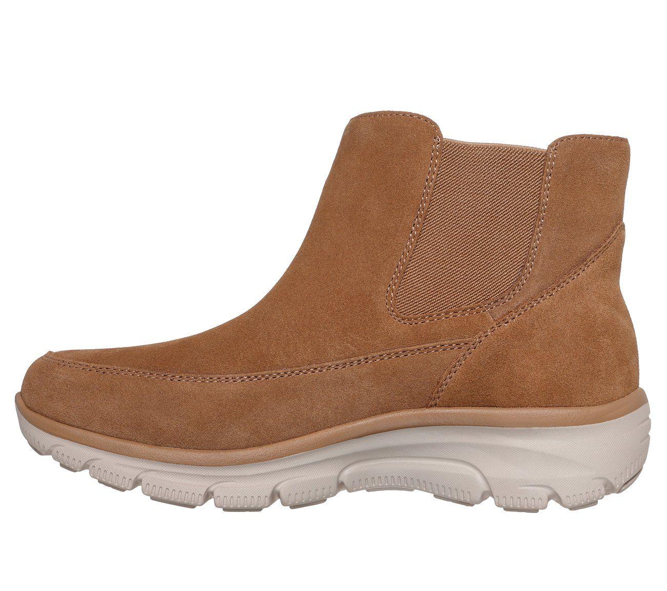 Botines Mujer Slip-ins Easy Going Casual Icon Beige Skechers-5