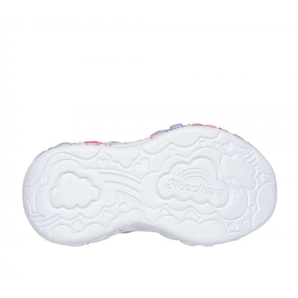 Zapatilla Niña Eternal Heart Lights Rosado NLP Skechers-2