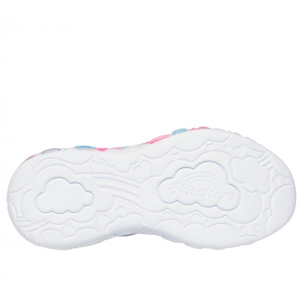 Zapatilla Niña Eternal Heart Lights Ton Of Morado Skechers-2