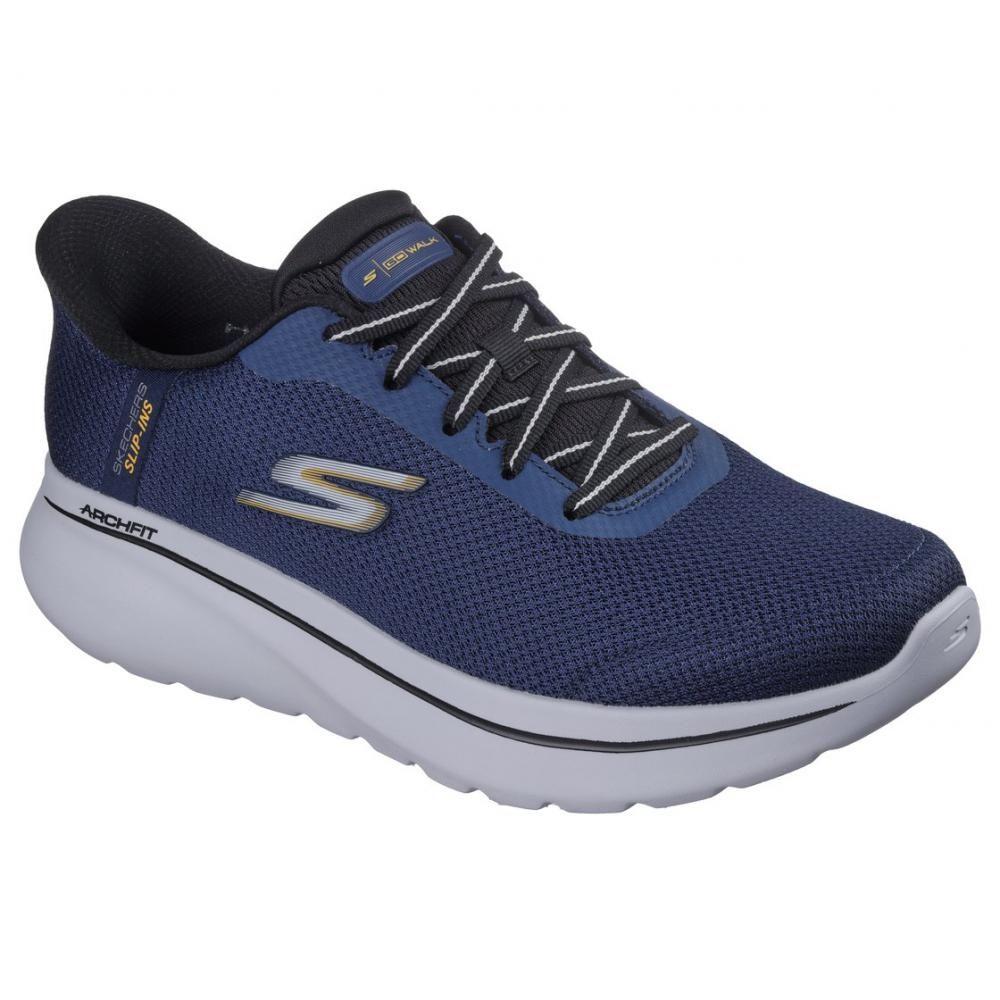 Zapatillas Hombre Slipins GoWalk ArchFit NJL Azul Skechers-3