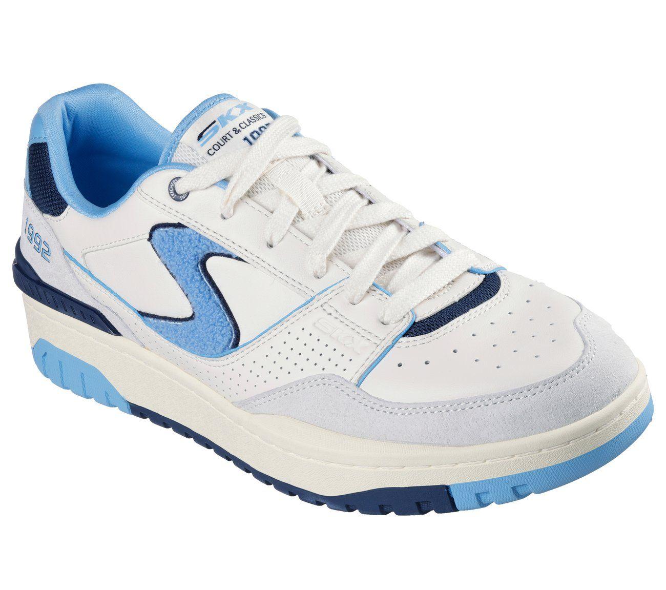 Zapatillas Hombre S-1992 Blanco celete Skechers-3