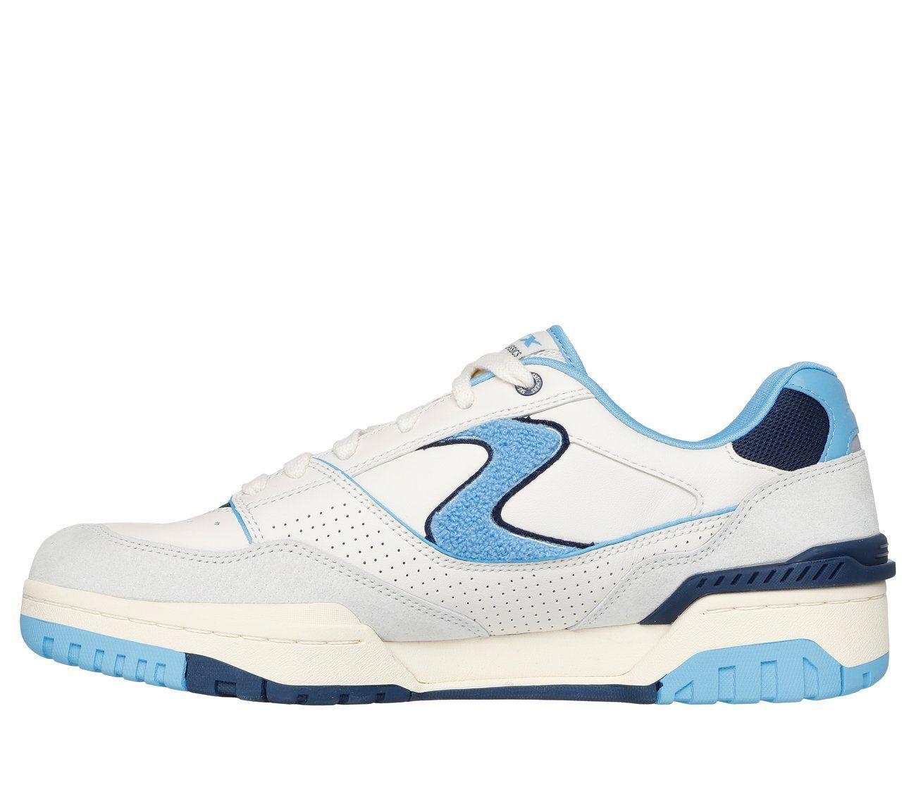 Zapatillas Hombre S-1992 Blanco celete Skechers-4