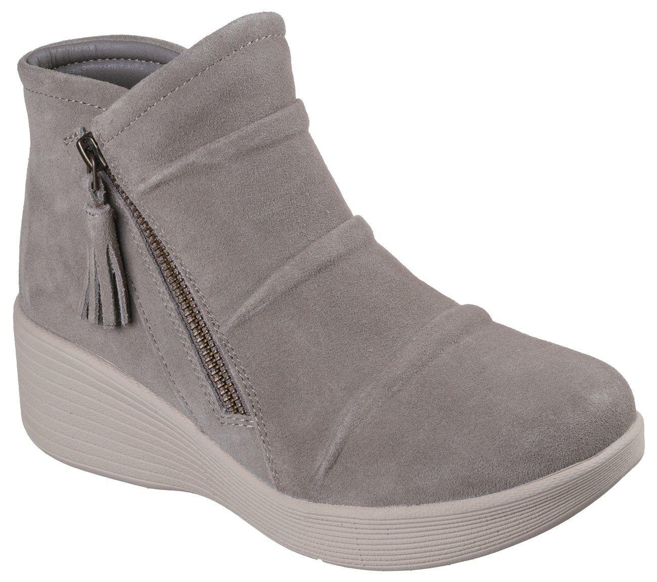 Botines Mujer Parallel Lite Café claro Skechers-3