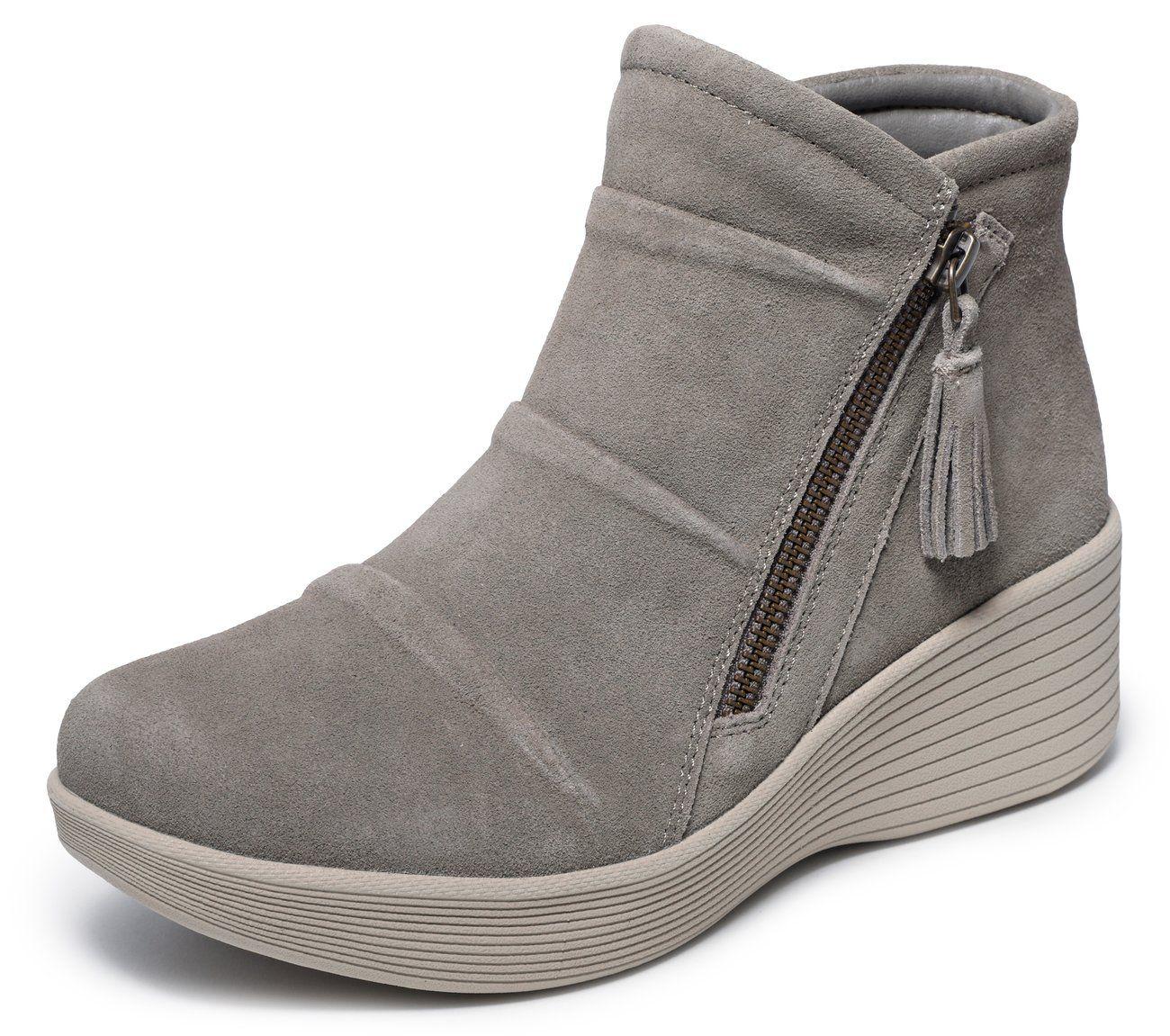 Botines Mujer Parallel Lite Café claro Skechers-4