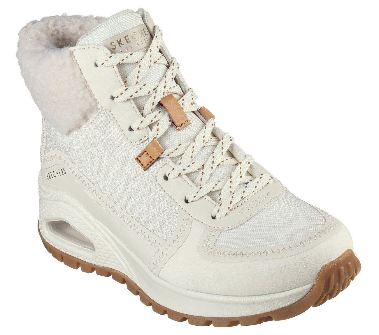Botines Mujer Uno Rugged Fall Mode Beige Skechers-3