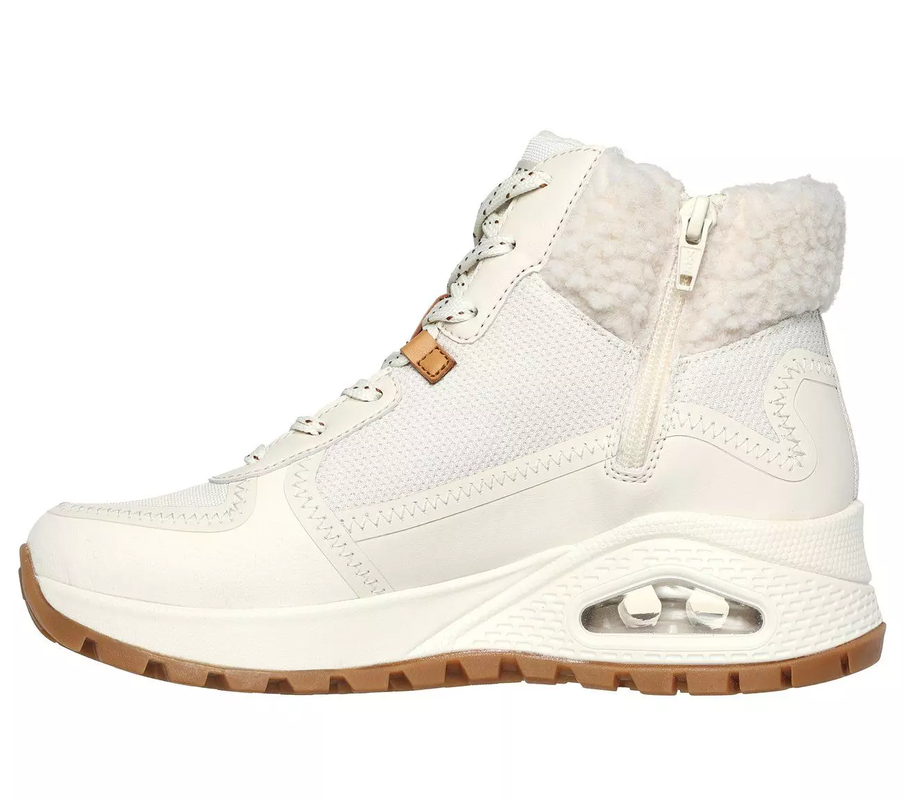 Botines Mujer Uno Rugged Fall Mode Beige Skechers-4