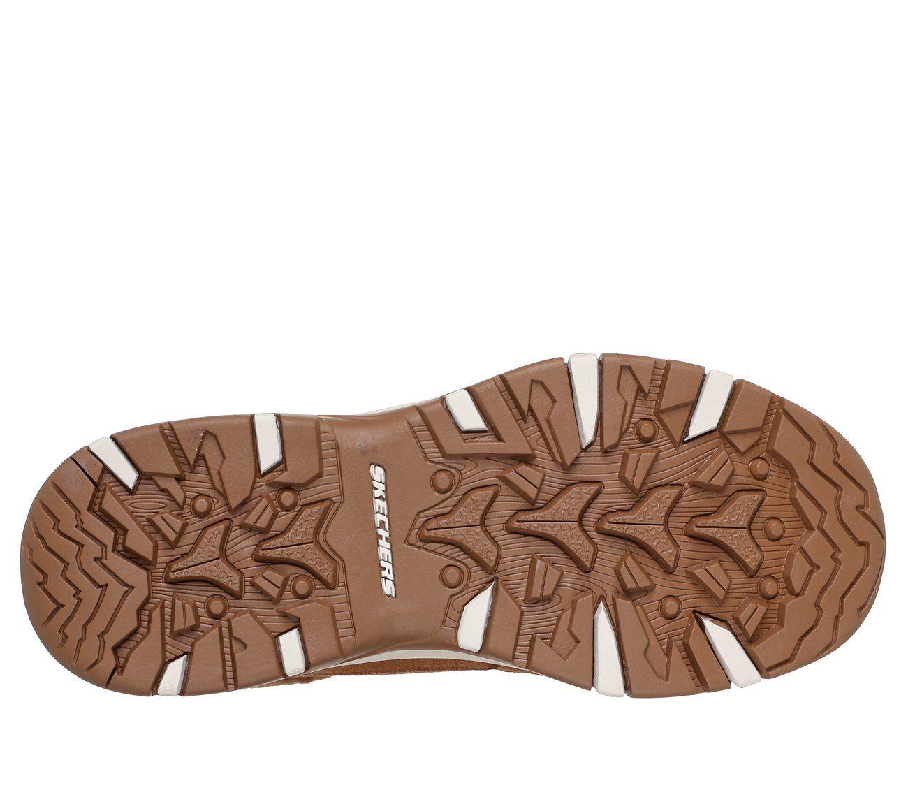 Botines Mujer Slip-ins Trego Snow Breeze Café Skechers-2