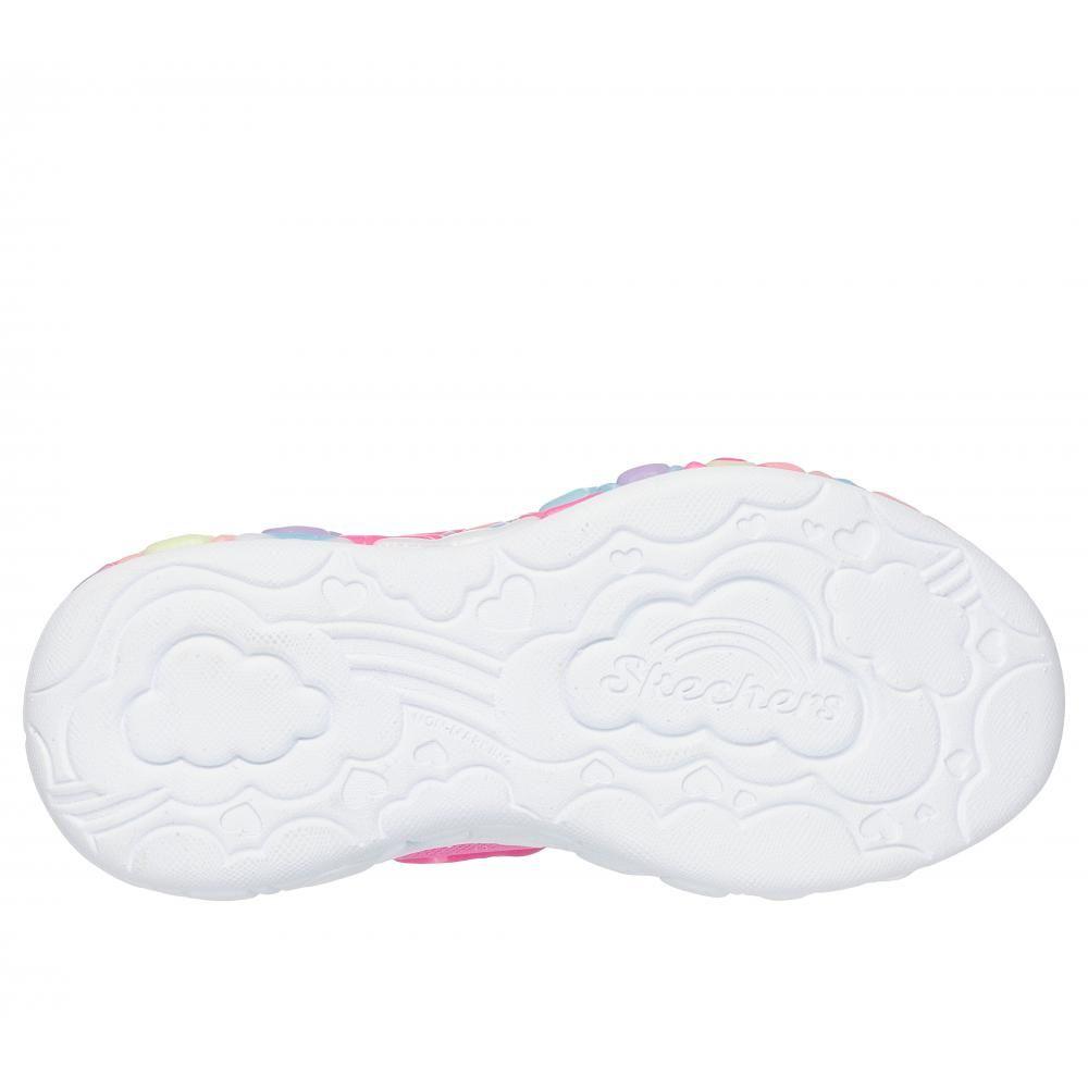 Zapatilla Niña Eternal Heart Lights Ton Of Rosado Skechers-2