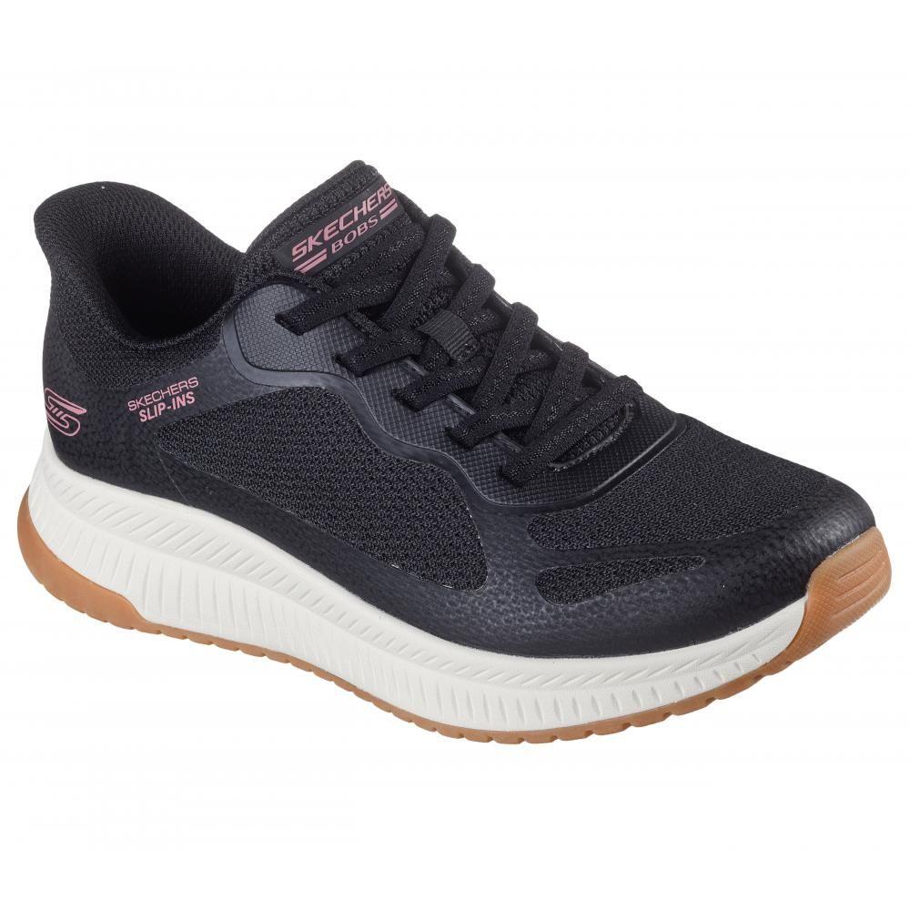 Zapatilla Mujer Bobs Squad 4 Negro Skechers-4