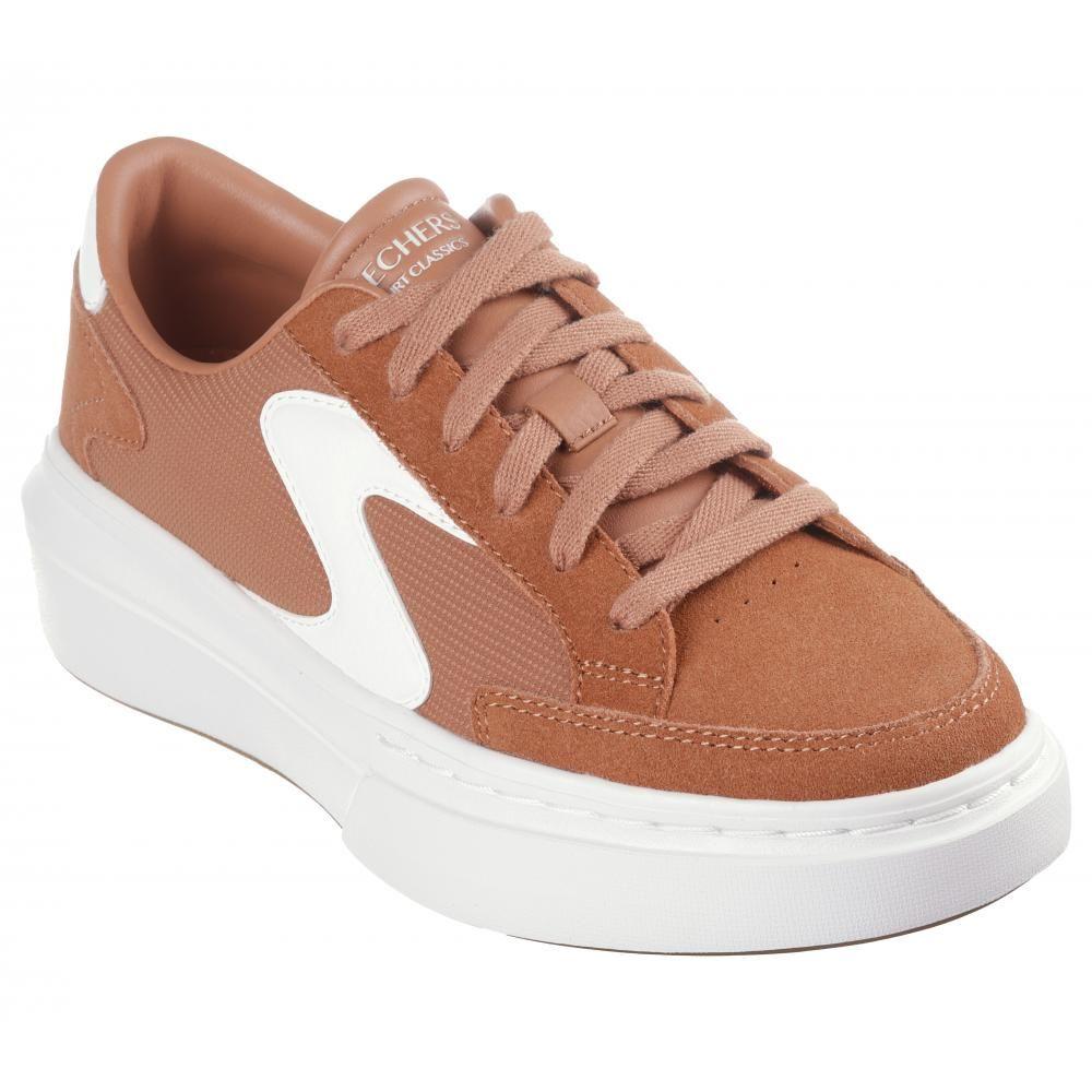 Zapatilla Mujer Cordova Classic Game Time Negro Skechers-4