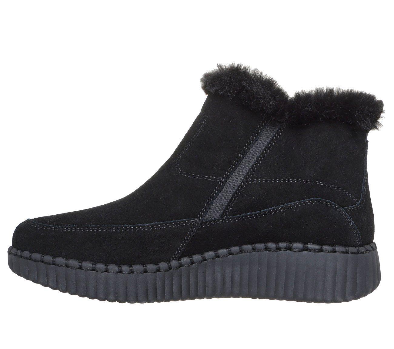 Botines Mujer Wilshire Blvd Fresh Zip Negro Skechers-5