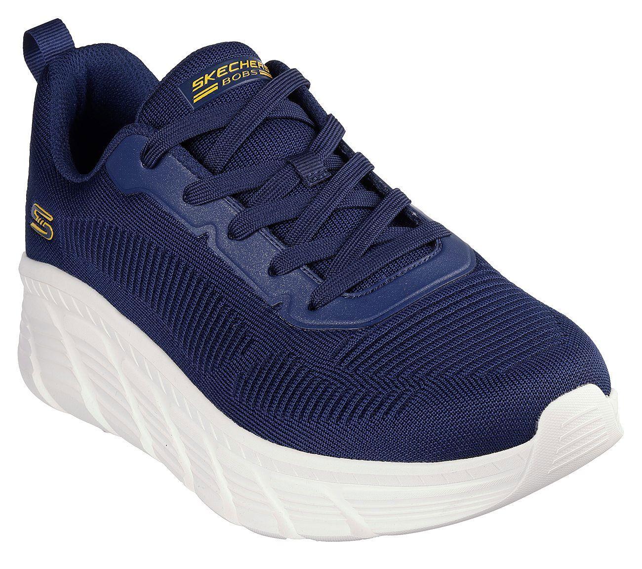 Zapatilla Hombre Bobs B Flex Hi Azul Ny Skechers-1