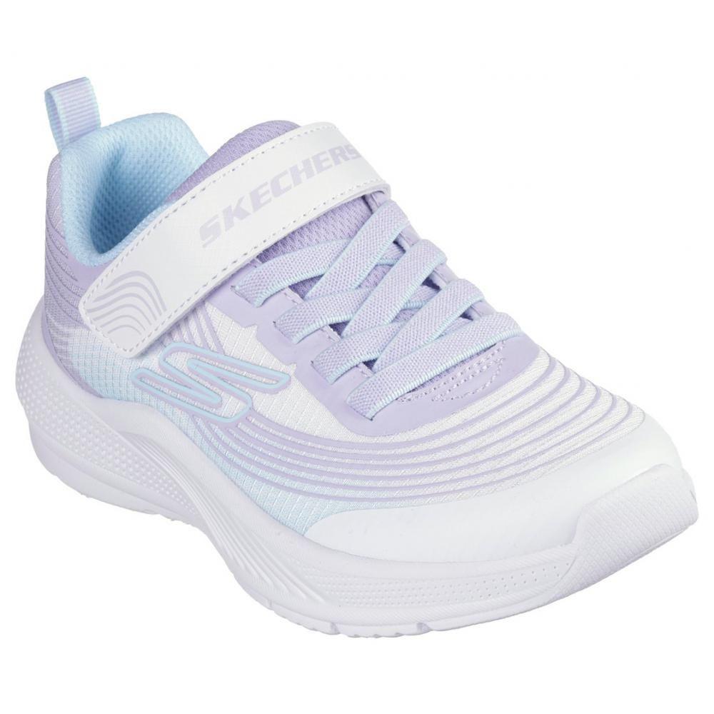 Zapatillas Niña Microspec Advance Blanco VM Skechers-3