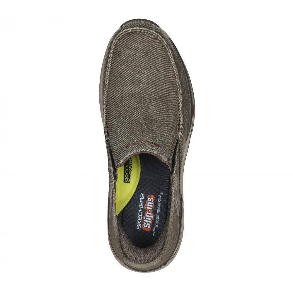 Zapato Hombre Remaxed Café Skechers-1