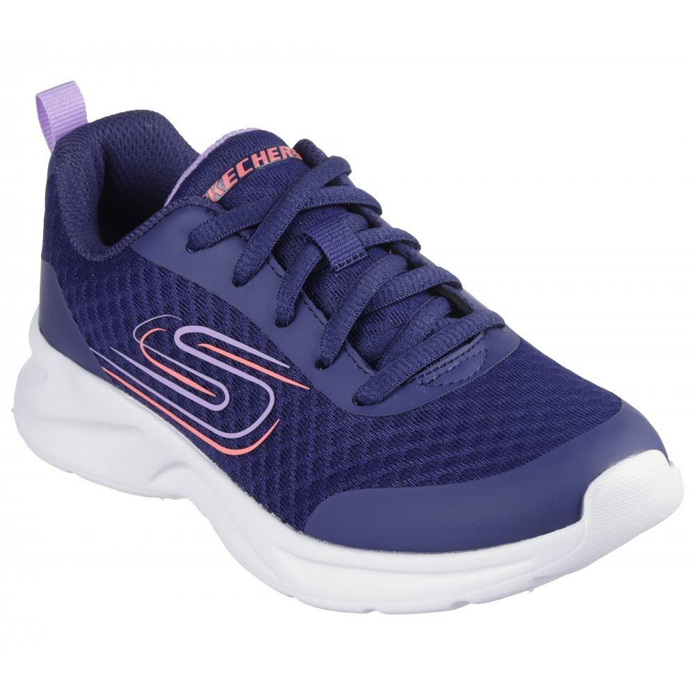 Zapatilla Niña Dynamatic Navy Skechers-4