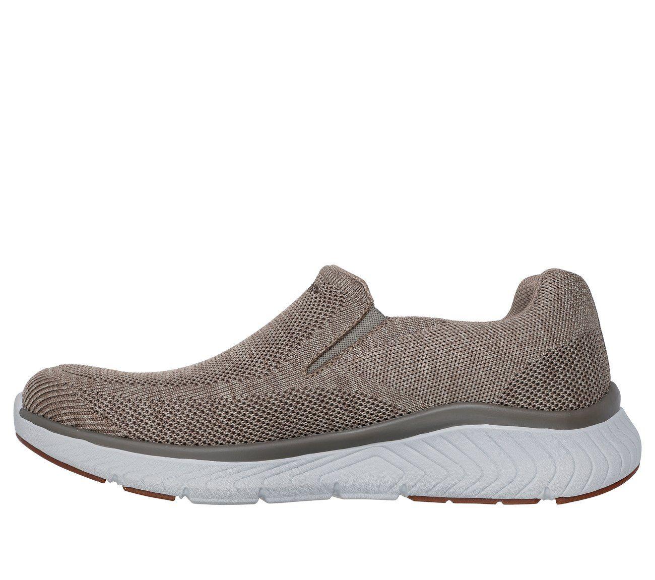 Zapatillas Hombre Arch Fit Crosser Locke Gris Skechers-4
