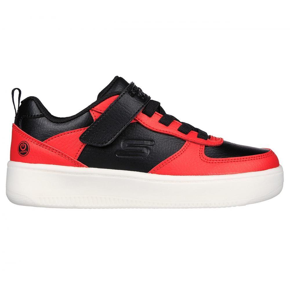 Zapatilla Niño Sport Court 92 Rojo Skechers-0
