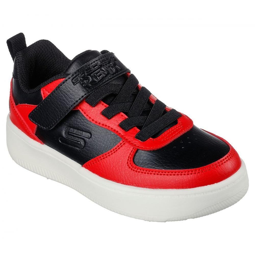Zapatilla Niño Sport Court 92 Rojo Skechers-4