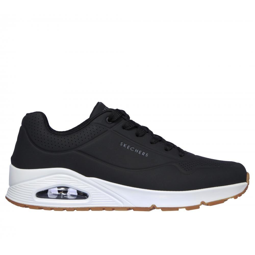 Zapatilla Hombre Uno Stand On Air Negro Skechers-0
