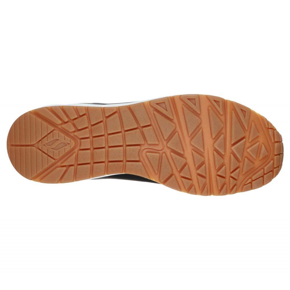 Zapatilla Hombre Uno Stand On Air Negro Skechers-3