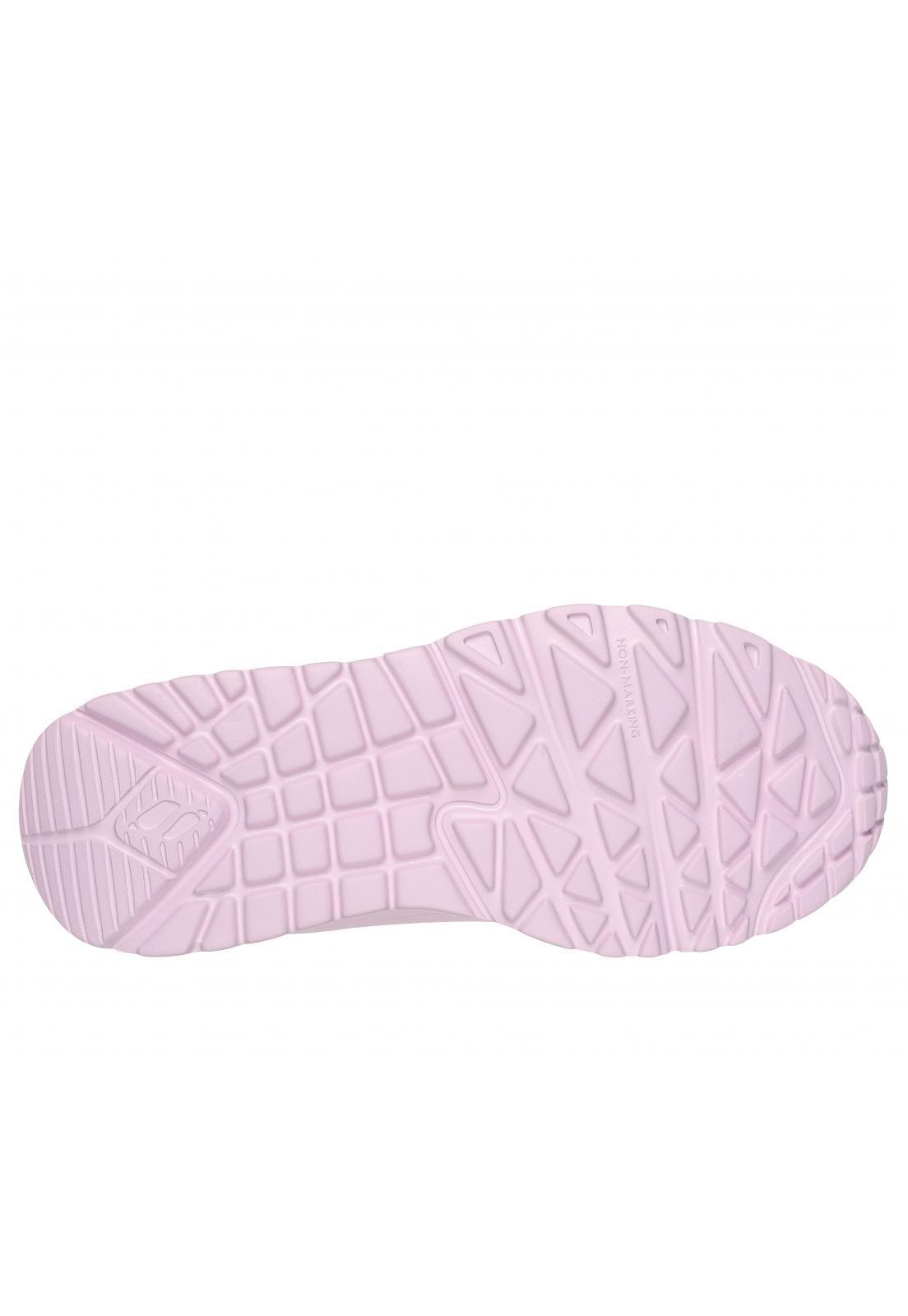 Zapatilla Niña Uno Lite Easy Zip Rosado Skechers-2