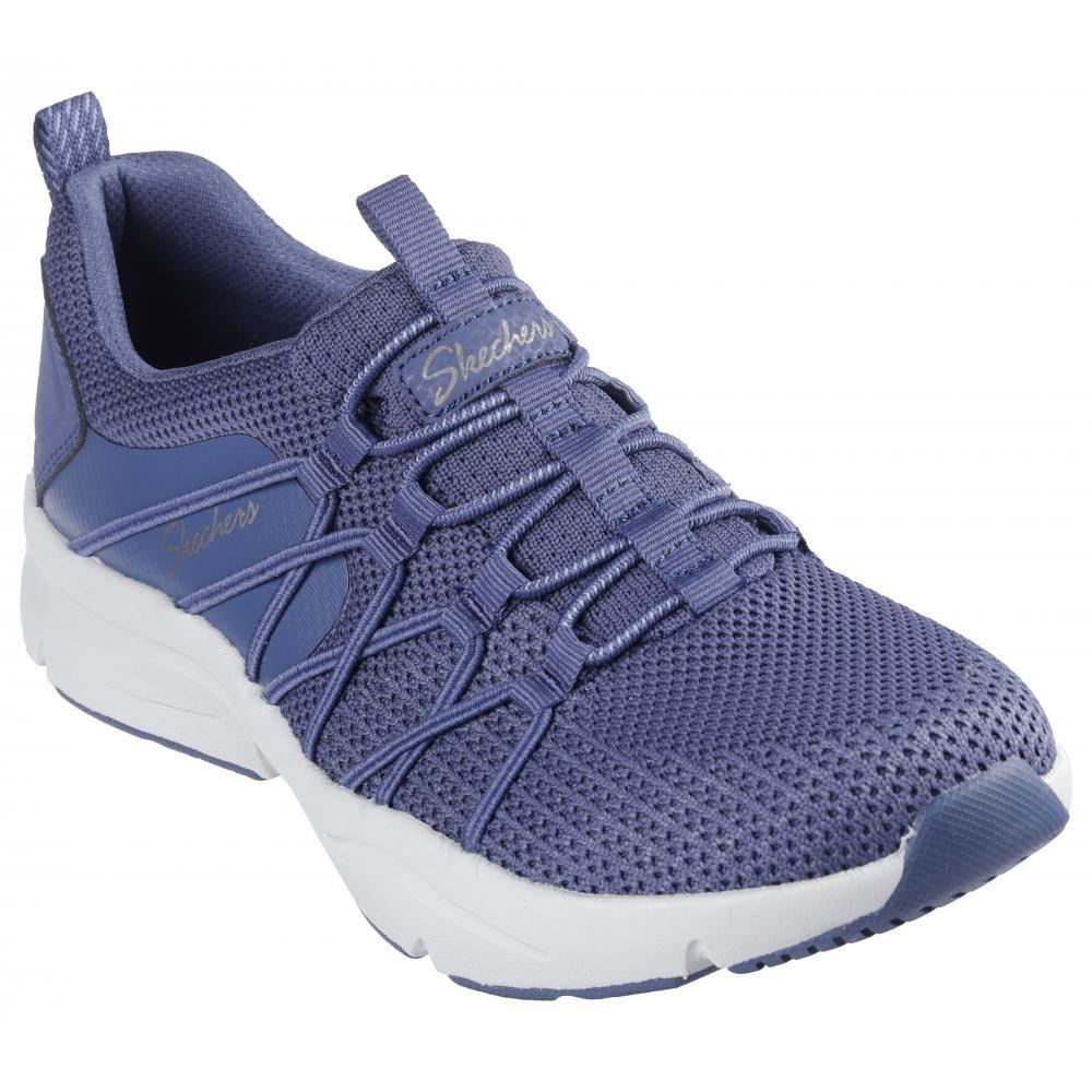 Zapatilla Mujer Active Sequoia Azul Skechers A-4