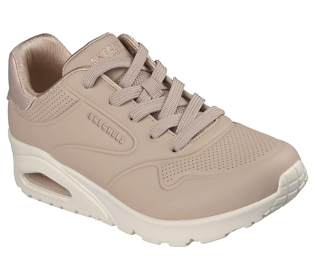 Zapatillas Skechers Mujer Uno Savvy Debon-Air Beige-4