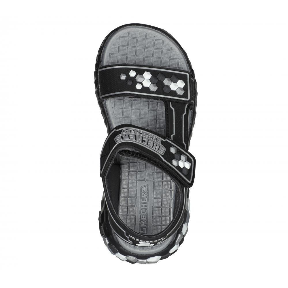Sandalia Niño Mega-Splash 2.0 Cuboshore Negro Skechers-1