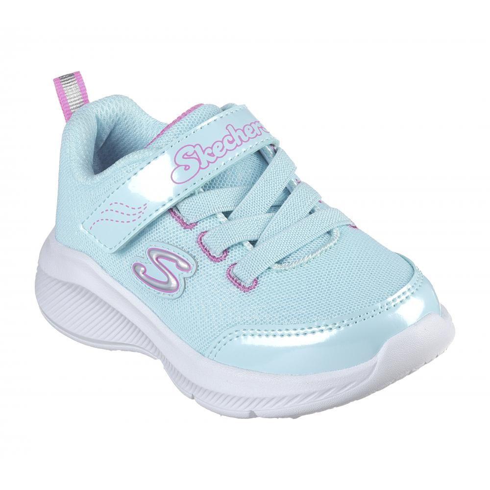 Zapatilla Niña Sole Swifters Celeste Skechers-3