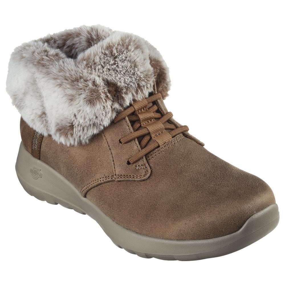 Bototos Mujer OnTheGo Joy Cozy Charm Café Skechers-4
