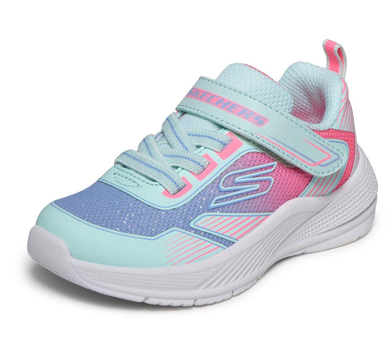 Zapatillas Niña Microspec Ad-Oasis Point Celeste Skechers-4